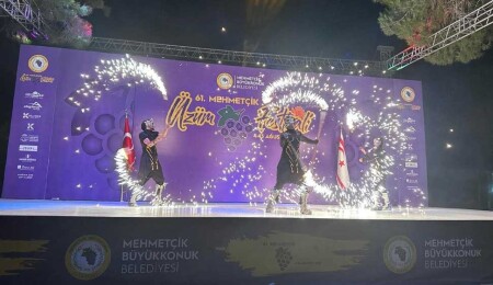 Mehmetçik Festivali’nde modern dans cimnastik gösterisi yapıldı
