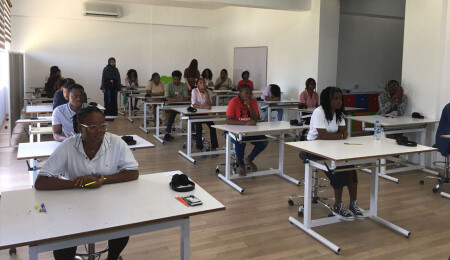 Kıbrıs İlim Üniversitesi’nde IELTS Mock deneme testi yapıldı