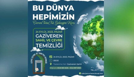 Lefke Çevre ve Tanıtma Derneği, Gaziveren’de çöp toplama etkinliği düzenleyecek
