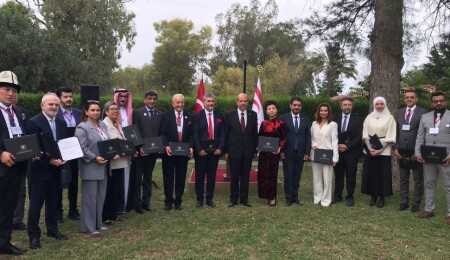 Cumhurbaşkanı Ersin Tatar, Dünya Sağlık Turizmi Konseyi heyetini kabul etti
