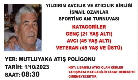 Yıldırım Avcılık ve Atıcılık Birliği’nden Sporting Anı Turnuvası