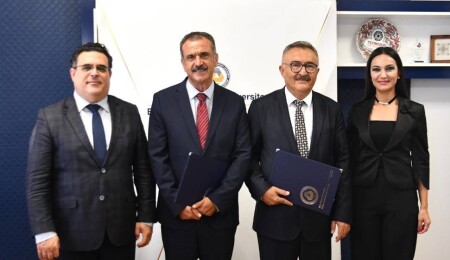 DAÜ ile Mağusa Belediyesi arasında Rauf Raif Denktaş Kültür Ve Kongre Sarayı için iş birliği protokolü imzalandı