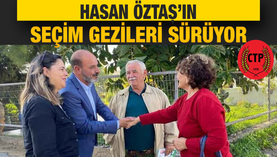 CTP’nin Geçitkale-Serdarlı Belediye Başkan adayı Öztaş: Genişleyen bölgenin sorunlarını tecrübelerimizle çözeceğiz