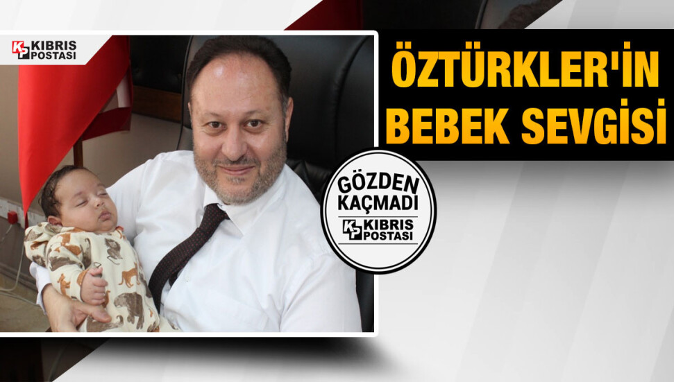Ziya Öztürkler Emir Asaf isimli bebeği sevdi, sağlık diledi