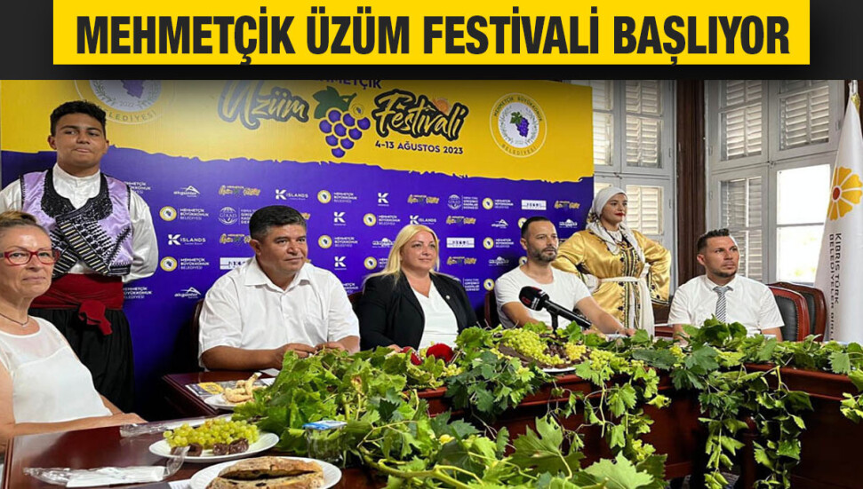 61’inci Mehmetçik Üzüm Festivali 4 Ağustos günü başlıyor…
