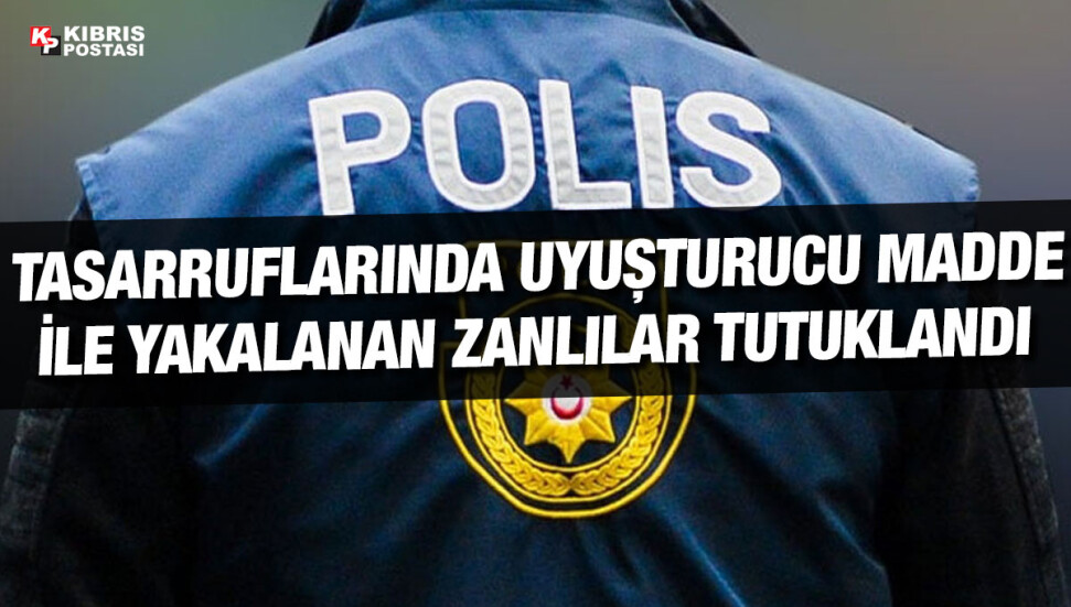 Lapta’da trafik kontrolleri sırasında durdurulan bir araçta uyuşturucu madde ve hap ele geçirildi