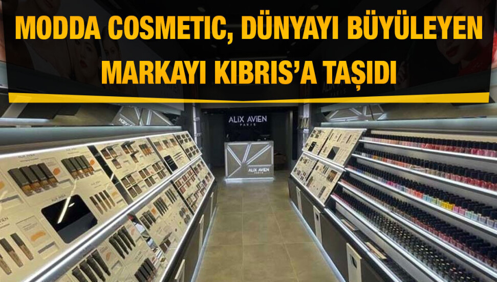 Alix Avien, Modda Cosmetic ile Kıbrıs’ta