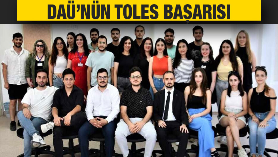 TOLES eğitimini başarıyla tamamlayarak sınava katılan adaylar yüksek puanları elde etti