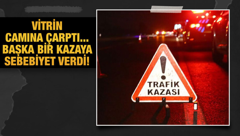 Girne’de aynı bölgede birbiriyle bağlantılı iki farklı trafik kazası!
