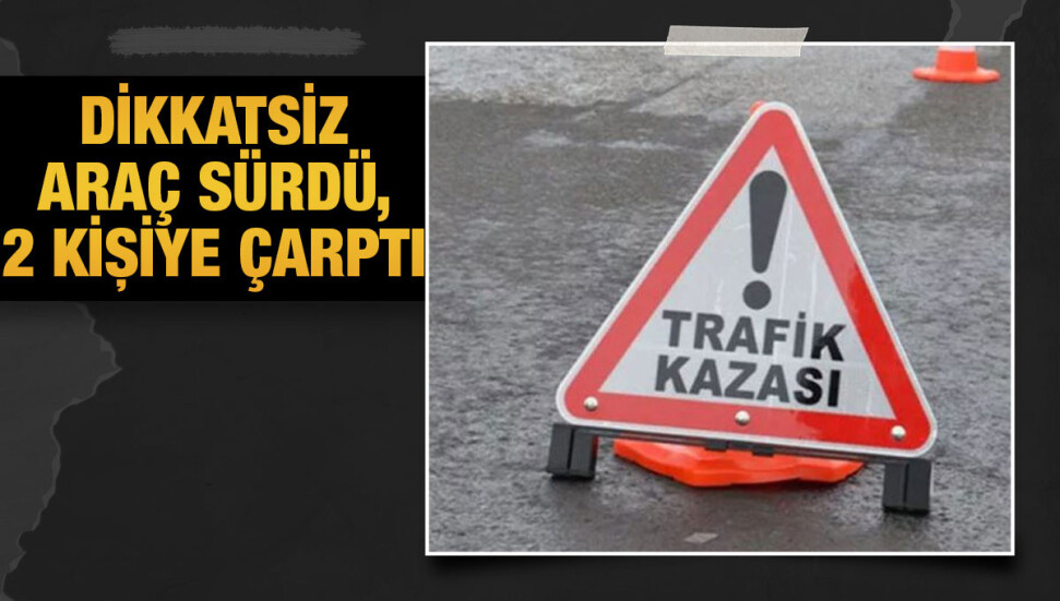 Dikkatsiz şoför Georges Emmanuel Koukau Kouame karşıya geçmeye çalışan yayalara çarptı!