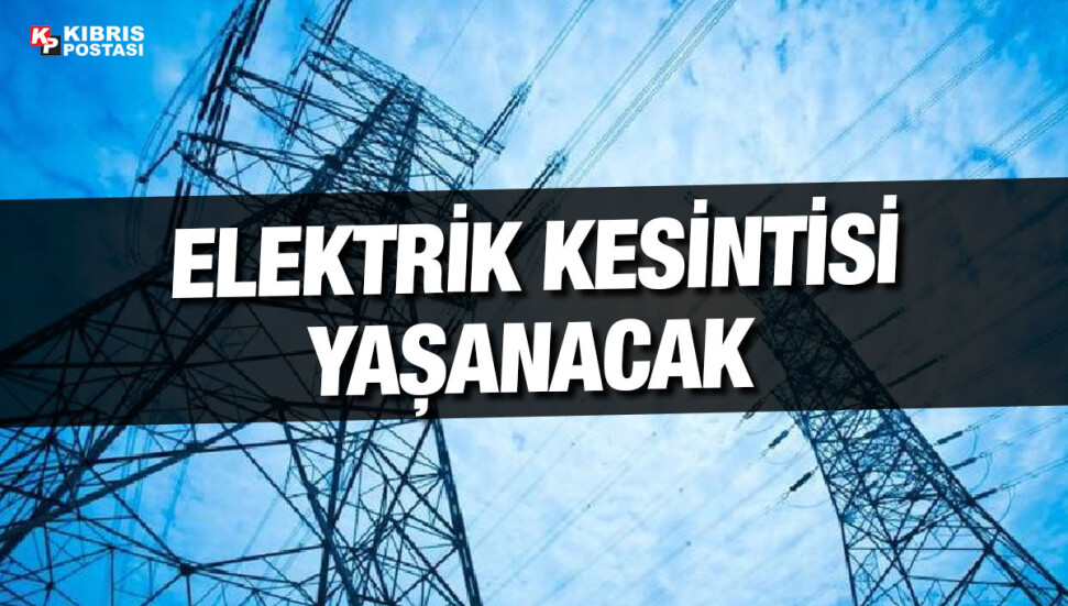 Orta gerilim proje çalışması sebebiyle bazı bölgelerde elektrik kesintisi yaşanacak