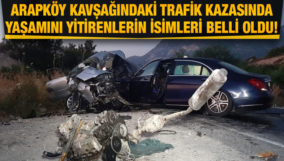 Girne - Değirmenlik ana yolunda ölümlü trafik kazası… 4 kişi yaşamını yitirdi