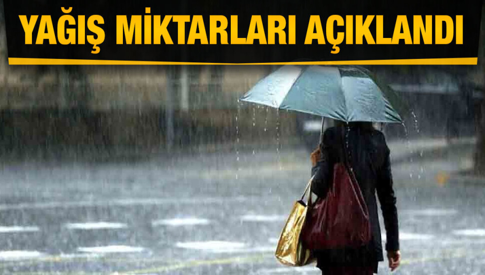 Son 24 saatte en fazla yağış Esentepe’ye düştü