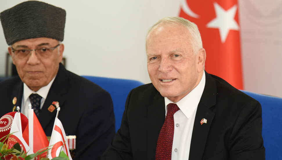 Meclis Başkanı Zorlu Töre, Kıbrıs gazilerini kabul etti