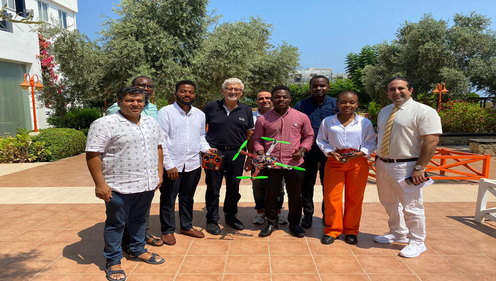 Kıbrıs İlim Üniversitesi öğrencileri yangınlara karşı proje geliştirdi