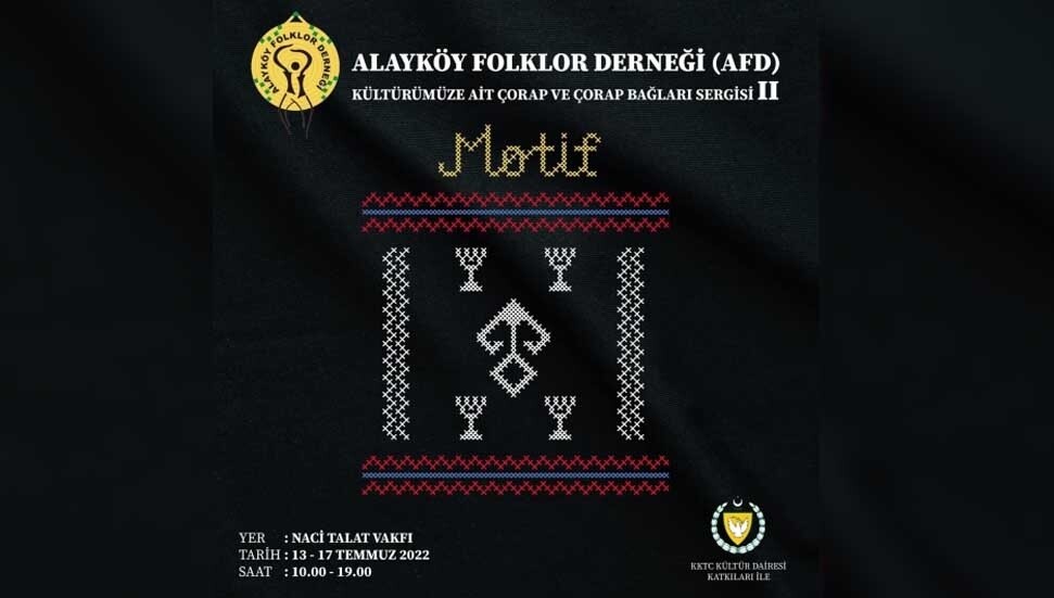 Alayköy Folklor Derneği'nin ikinci "Çorap ve Çorap Bağları Sergisi" bu akşam açılıyor