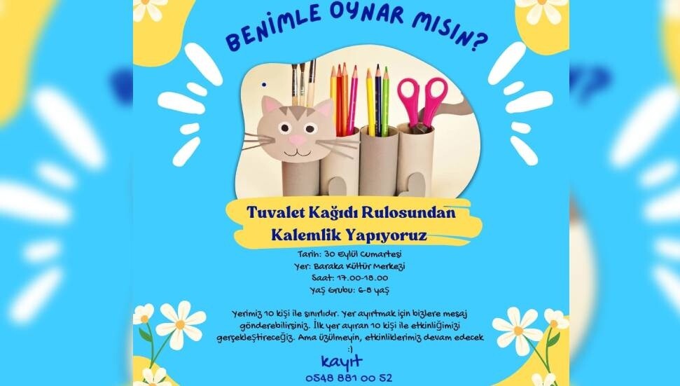 Baraka Kültür Merkezi’nden çocuklara yönelik etkinlik