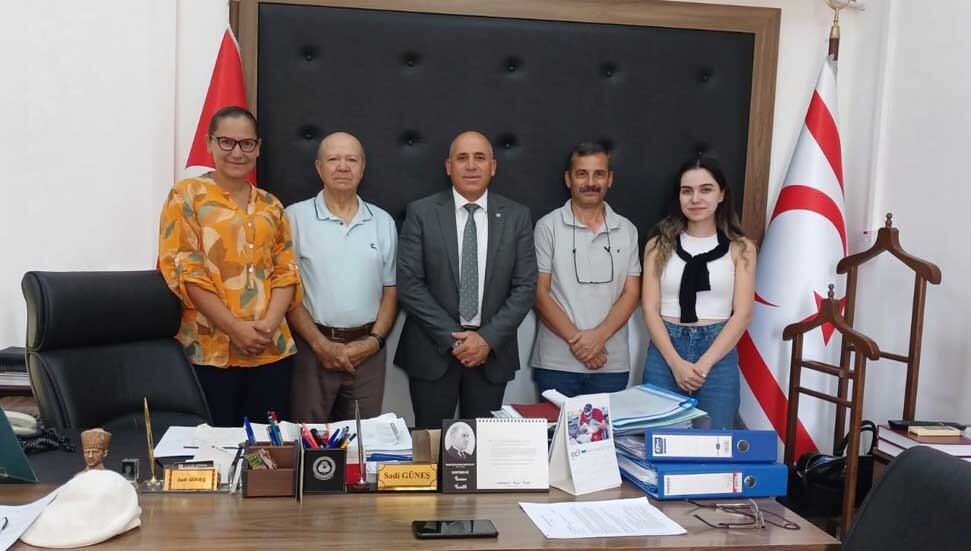 Lefke Çevre ve Ekoloji Derneği’nden Lefke Kaymakamlığı’na ziyaret