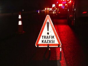 Esentepe'de korkutan kaza