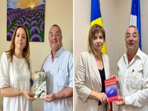 Ödüllü yazar Hasan Çakmak Gagavuzya'da kültürel ziyaretlerde bulundu