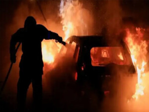 Gazimağusa-Lefkoşa yolunda tır yangını: Araçta hasar oluştu