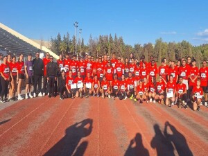 DAÜ, Cumhuriyet’in 42. yılına özel koşu etkinliği düzenledi