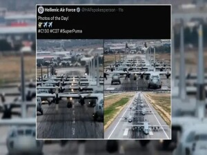 Yunan Hava Kuvvetlerinin C130 paylaşımı tepki çekti: Paylaşım dakikalar içinde silindi