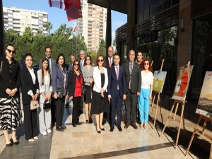 KKTC'nin kuruluş yıl dönümü kutlamaları kapsamında Mersin’de “Ada Kıbrıs” sergisi düzenlendi