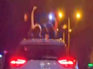 İnsan hayatını tehlikeye atan sürücü rapor edildi