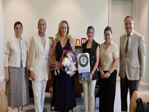 Evkaf İyilik Gönüllüleri, yaşlılara umut olacak yeni proje için Sibel Tatar ile görüştü