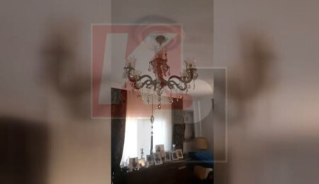 Kıbrıs’taki deprem anından yeni görüntüler