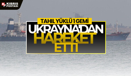 Tahıl sevkiyatı kapsamında Ukrayna'dan bir gemi daha hareket etti