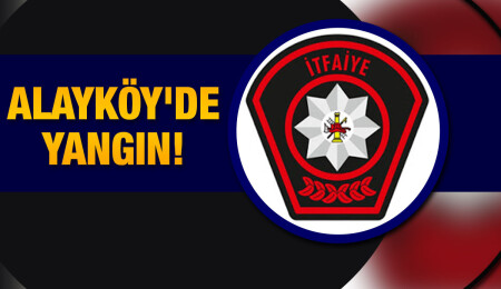 Alayköy’de bir evde derin dondurucunun kısa devre yapması nedeniyle yangın çıktı