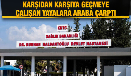 Lefkoşa’daki iki ayrı kazada 16 ve 23 yaşındaki iki yaya yaralandı