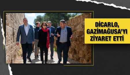 DiCarlo, Gazimağusa’daki Kültürel Miras Teknik Komitesi projelerini inceledi