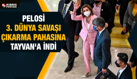 ABD Temsilciler Meclisi Başkanı Pelosi'nin uçağı, Tayvan'a indi