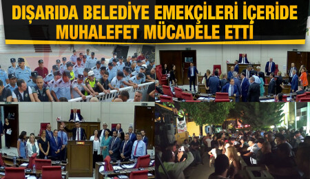 Belediye emekçilerinin mücadelesi sürüyor...