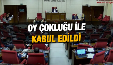 "Belediyelerin Birleştirilmesine İlişkin (Özel) Yasa Tasarısı" kabul edildi