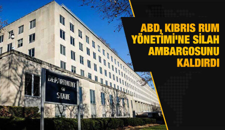 ABD 2023 mali yılı için Kıbrıs Rum Yönetimi'ne yönelik silah ambargosunu kaldırdı