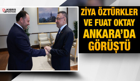 İçişleri Bakanı Öztürkler, Türkiye Cumhurbaşkanı Yardımcısı Fuat Oktay ile görüştü