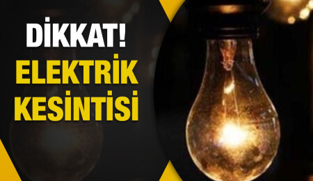 Tatlısu’da yarın elektrik kesintisi yapılacak