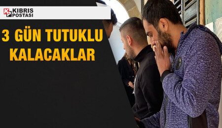600 euro nakit parayı sirkat ettikleri gerekçesiyle mahkemeye çıkarılan zanlılara 3 gün tutukluluk