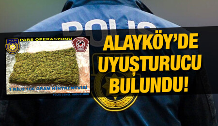 Alayköy'de uyuşturucu operasyonunda 2 tutuklama