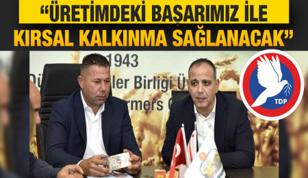 TDP’nin Lefkoşa Belediye Başkan adayı Harmancı: Soya fasulyesi sürdürülebilir kalkınma modelini oluşturacak
