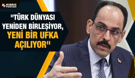İbrahim Kalın: Kıbrıs davası tüm Türk dünyasının davasıdır