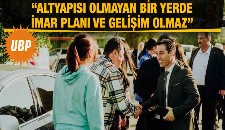 UBP’nin Dikmen Belediye Başkan adayı Niyazi Öztürk: İlk iş asfaltlar yenilenecek