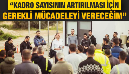 Girne’de Bağımsız Belediye Başkan adayı Zeki Çeler: Bel-Paz çalışanları sendikalaştırılacak