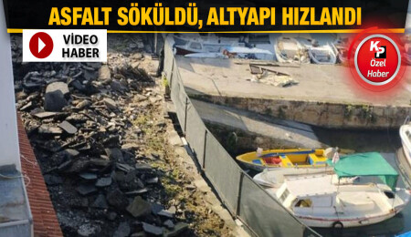 İşte Girne Antik Liman’da son çalışma detayları