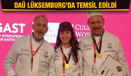 Şef Pınar Barut, DAÜ’yü Lüksemburg’da temsil etti
