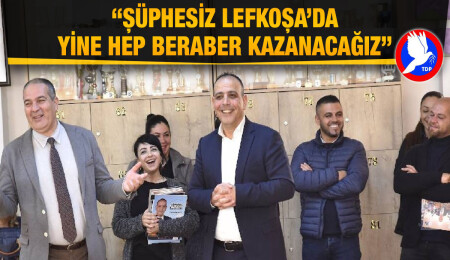 TDP’nin LTB Başkan adayı Harmancı: Güçlü ve adil bir Lefkoşa için çalışmaya devam edeceğiz